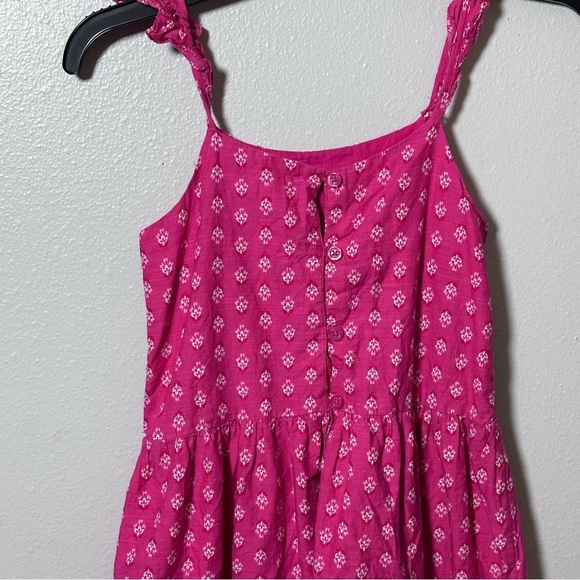 Gap Kids Girls Spring Pink Floral Print Dress size L. - Picture 6 of 9